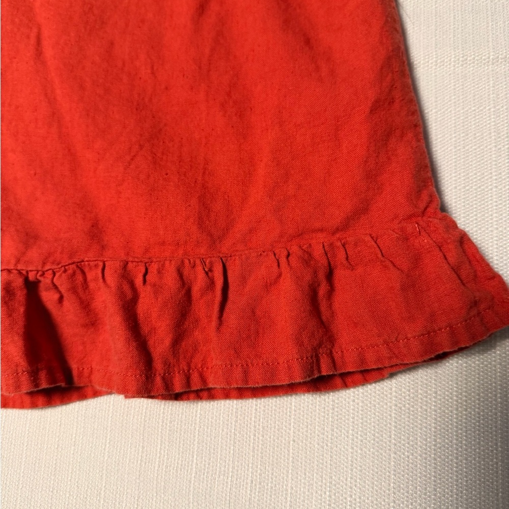 Abercrombie & Fitch Vibrant Red Textured Dress - Picture 7 of 9